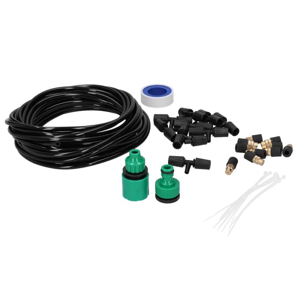 Hagesprinklersystem Vannings Atomizer Sprayer Kit 4/7 rør 10m Hagetilbehør EU