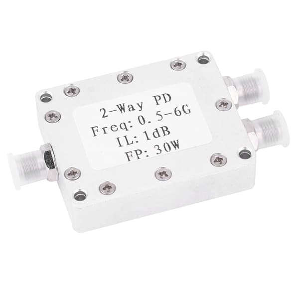 0,5-6GHz 30W RF Strømsplitter 2-vejs Strømfordeler Signal Strømsplitter Modul