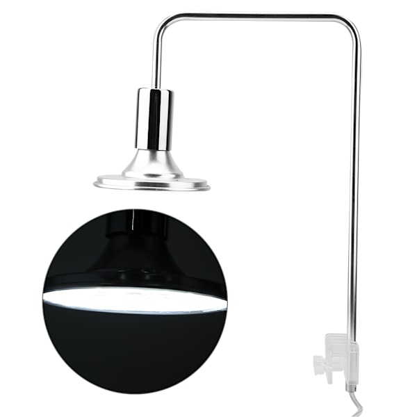 220V 20W moderne stil høj lys LED-akvariebelysning med beslag og klemme