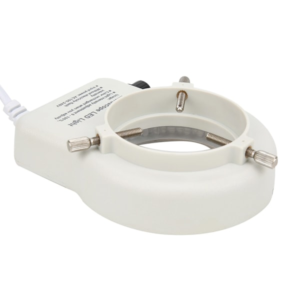 56 LED-ringlys Industrielt Kamera Justerbar Ringlampe Stereomikroskop Lyskilde US 110-240V
