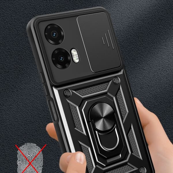 Tech-Protect Motorola Moto G35 5G Deksel CamShield Pro Svart 70