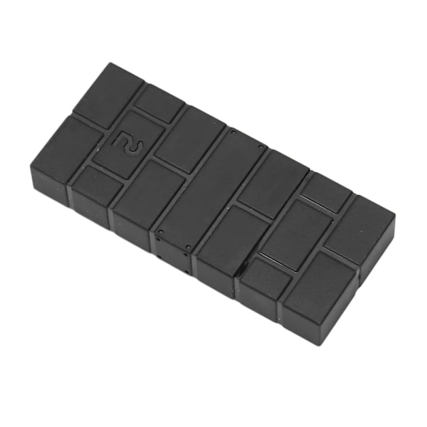 USB Trådløs Kontrolleradapter Multifunksjons Bluetooth-kontroller for PC for Windows for OS X for Steam Deck for RPi Svart