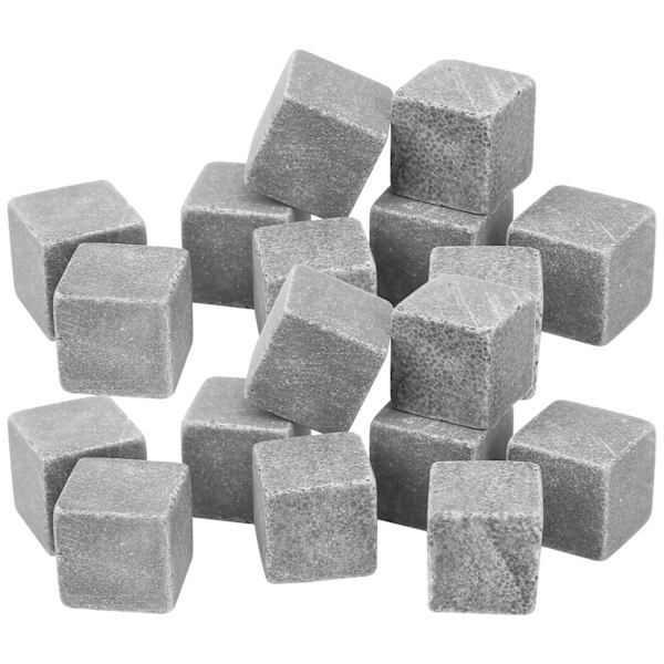 2Set 9st/Set Whiskystenar Smutta på iskuber Kylare Återanvändbara Vindrinkar Cooler Stones