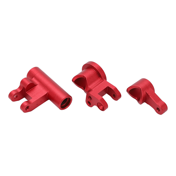 Styrkomponenter i aluminiumlegering RC Car Upgrade Delar Tillbehör för Losi Lasernut U4 1/10 RC CarRed