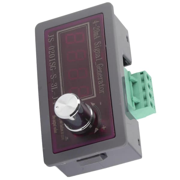 4-20 mA strøm- og spændingssignalgenerator med batterigrænseflade, analog simulator, justerbart 4-cifret display