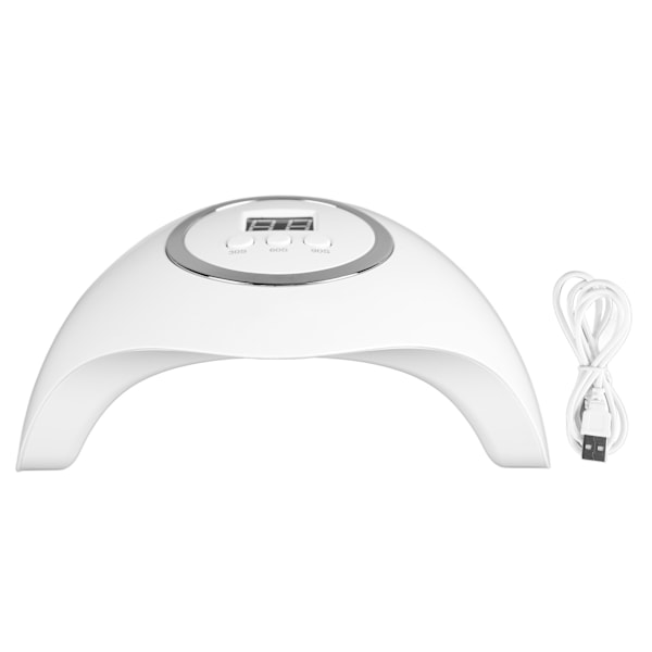 LED neglelampe 48W neglelys med 3 timersindstilling Professionel negletørrelampe gel negletørrelampe