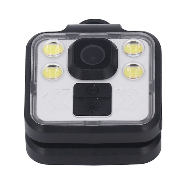 Body Camera Video Recorder med LED-ljus Bärbar IP65 vattentät loopinspelning för cykling brottsbekämpning