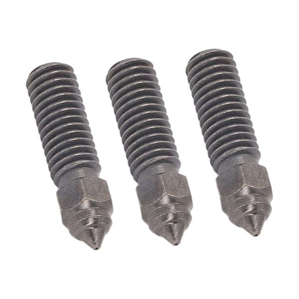 3 stk hærdede ståldyser Højflow-dysekit 3D-printerekstruderdyse til Sovol Sv06 Plus 1,75 mm filament 0,4 mm