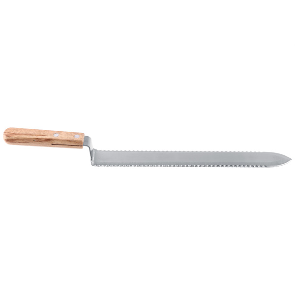280 mm sågtandad kniv för biodling Verktyg för att ta av locket Knivutdragare Skrapa honung gör det själv