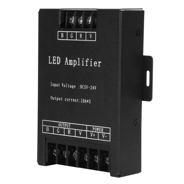LED-signaalinvahvistin RGB-valonauha Power Controller Repeater Moduuli DC5-24V