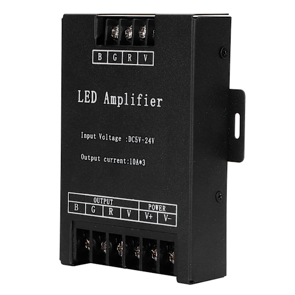 LED-signalförstärkarlampa RGB-ljusremsa Power Controller Repeater Modul DC5-24V