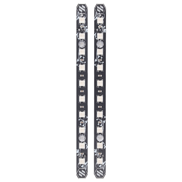 2st 158 ​​mm 3D-skrivare LED Light Bar DC5V RGB Färgglad Light Bar Strip för VORON 0.1 0.2
