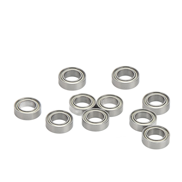 10 ST RC Kullager Set Stål Silver RC Kullager Korrosionsbeständiga RC Tillbehör För 1/10 1/8 ZD Racing Car
