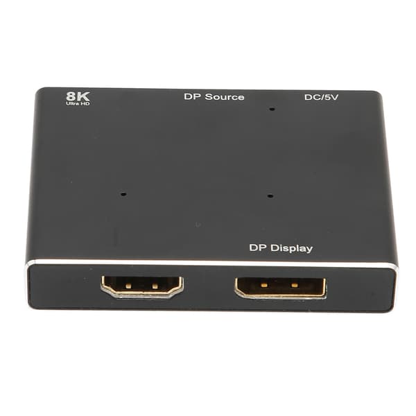 DisplayPort HD Multimedia Interface Splitter Stöder 8K MST SST 1 In 2 Ut Riktad DP-distributör för Hemmabio