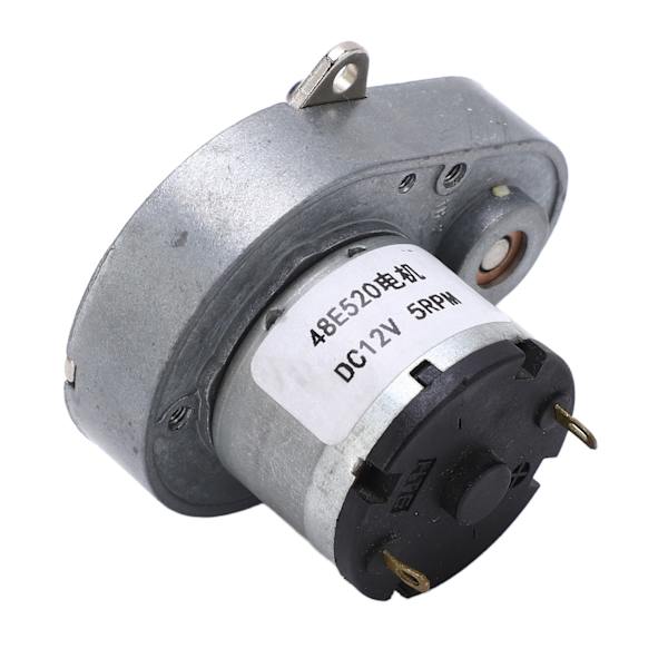 Vaihteellinen DC 12V 5 RPM nopeudenvaihteinen moottori Seostettu teräs robottilaitteille