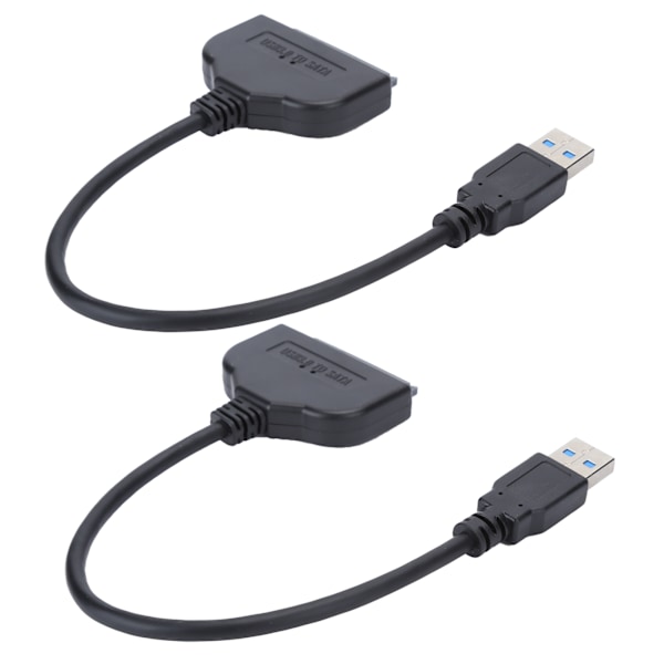 2st Portabel HDD Adapter USB 3.0 till SATA 2.5 Adapterkabel Stöd för Windows XP 32/64 Bit