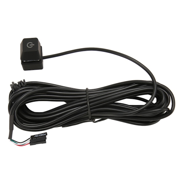 PC Power Button Extern Flexibilitet PC Power Switch Strömförsörjning Styradapter Kabel Dator värdknapp 5 meter/16,4 fot