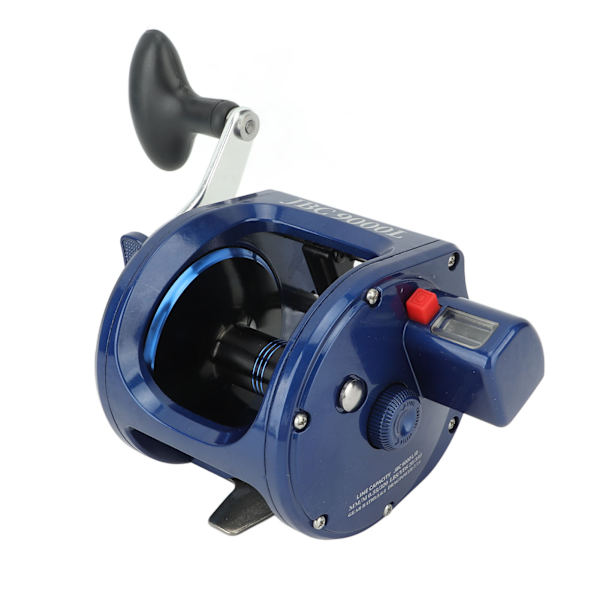 Baitcasting Fiskehjulsrunde Baitcaster Hjul Glat Kraftfuld Saltvands Kyst Surf Trolling Hjul JBC9000L
