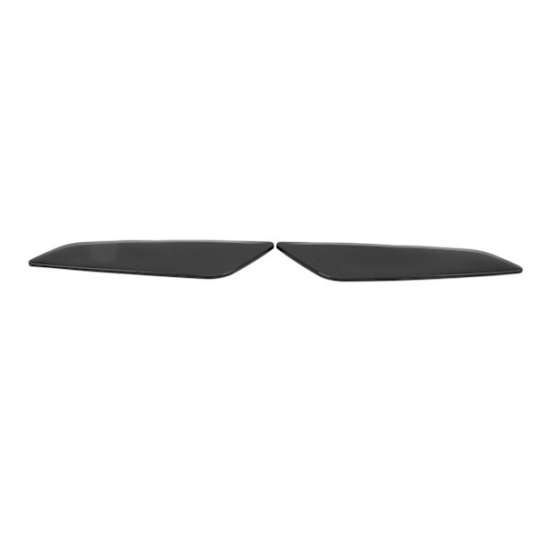 2 stk Sideventildeksel Trim Glans Svart Anti-UV Belegg Erstatning for 5-serie G30 2017‑2021