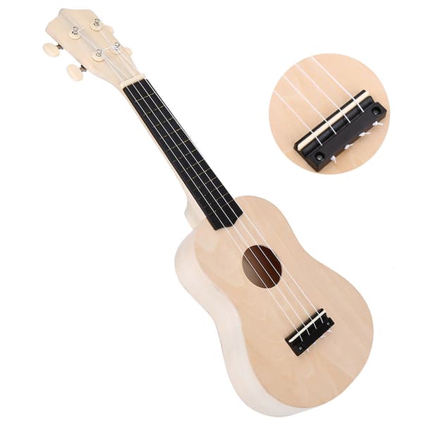 【NX】Gör ditt eget 21-tums Hawaii Ukulele Kit Barn DIY-leksaker monteringsset
