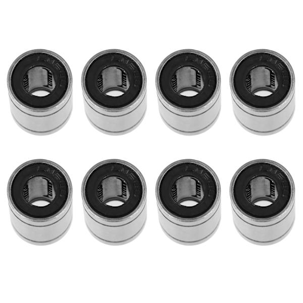 8st LM6UU 6mm linjär rörelse kullagerbussning för 3D-skrivare CNC delar