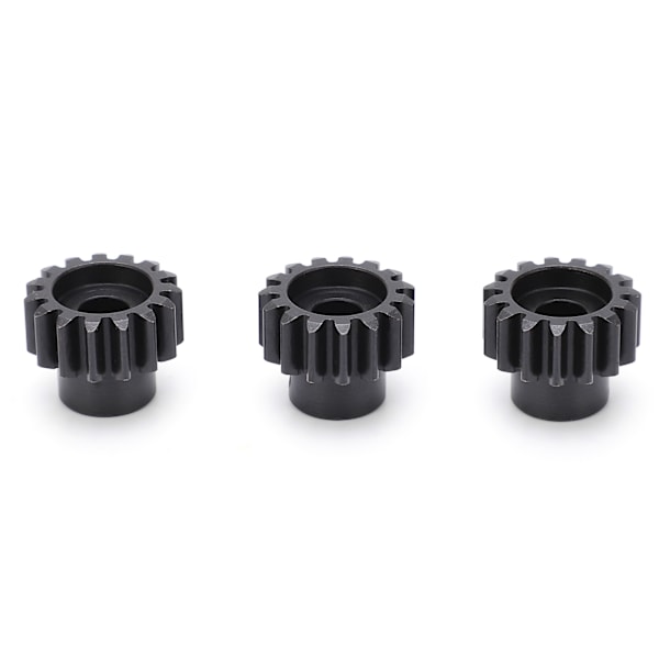 M1.5 kugghjulsdrev i stål för 1/5 1/6 RC 15T kugghjul i stål med 8 mm/0,3 tum inre hål