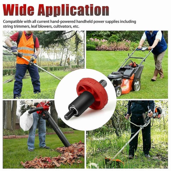 Electric Start Motor Easy Start Drill Adapter Compatible with Lawn Mowers Trimmers
