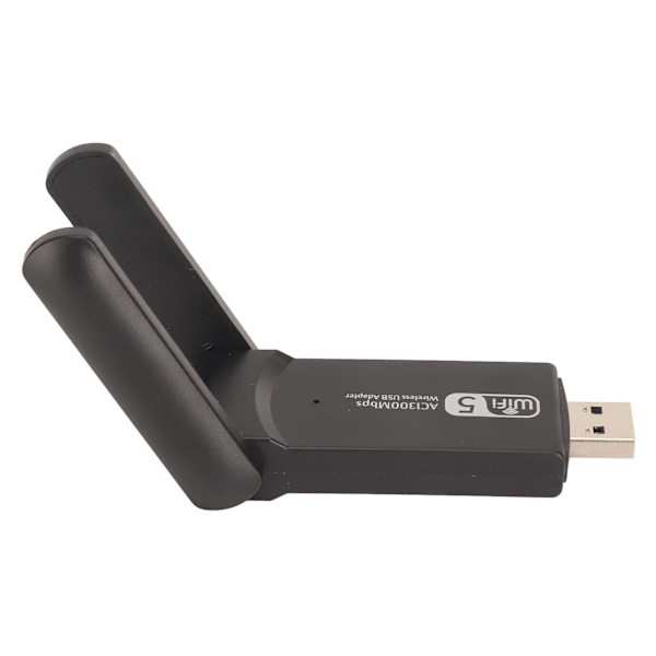 1300M USB WiFi-adapter 2,4G 5,8G USB3.0-interface Plug and Play WiFi-adapter med dobbelt antenner til tablets Bærbare computere