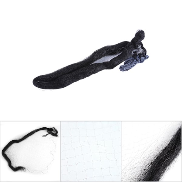 Sort Anti Fugle Mist Net Mesh Forhindrer Huting Fangst Frugt Afgrøde Have 8 X 3m