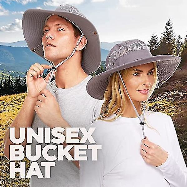 Hærgrøn Fiskeri Boonie Solhat med Bred Skygge og Justerbar Foldbar Design