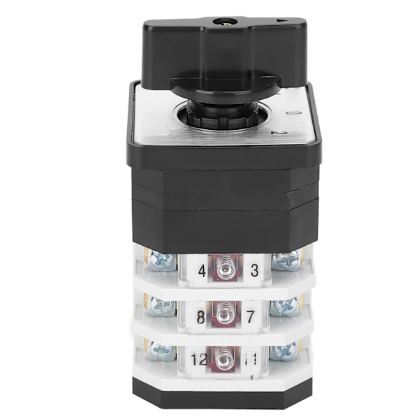 Universaali kytkin Kiertokammi kytkin 3 asentoa 3 kerrosta 220-380V 16A LW12D-164.0723.3