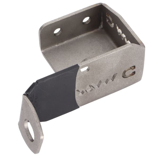 Bilradio Antenne Støtte Holdbar Rustfritt Stål Antennebrakett for Isuzu Dmax Sølv