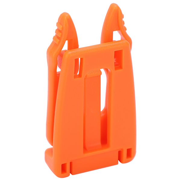 10 stk Multifunksjons Molle Webbing Strap Spenne Klips Avtakbar ryggsekk Koblingsspenner (oransje)