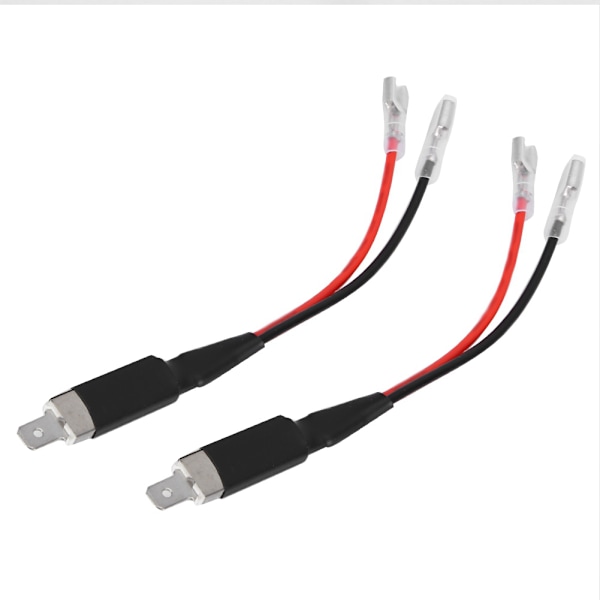 2 stk. H1 LED Single Conversion ledningskontakt Kabelholder Adapter til LED-forlygter