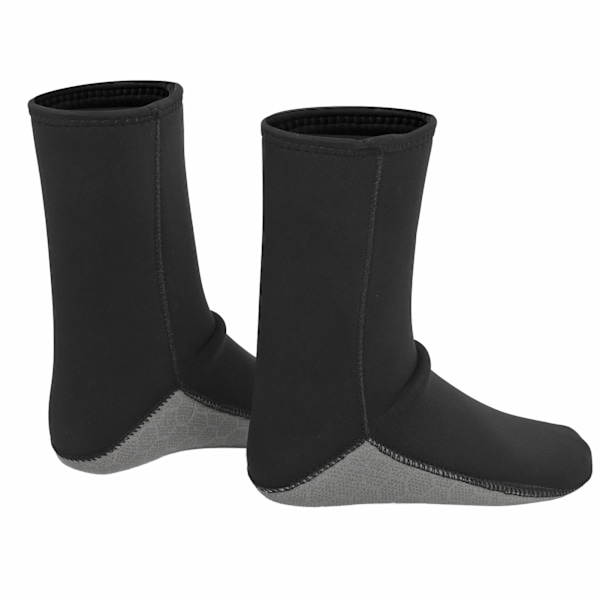 1 par dykkerstrømper Neopren strandstøvler Voksne Anti-slip snorkelstrømper til vandsport XL (39-40 størrelse)
