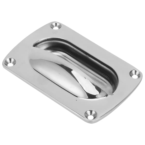 【NX】Flush Pull Håndtag 304 rustfrit stål dørhardware Kompatibel med Yacht Hatch RV Møbelskab