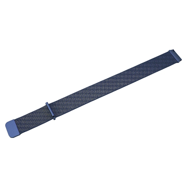 20 mm klockarmband i metallnät i rostfritt stål Snabbsläpp Allmänt klockarmband för Galaxy Watch för Vivoactive HR för Amazfit GTS 2 Mini Blue