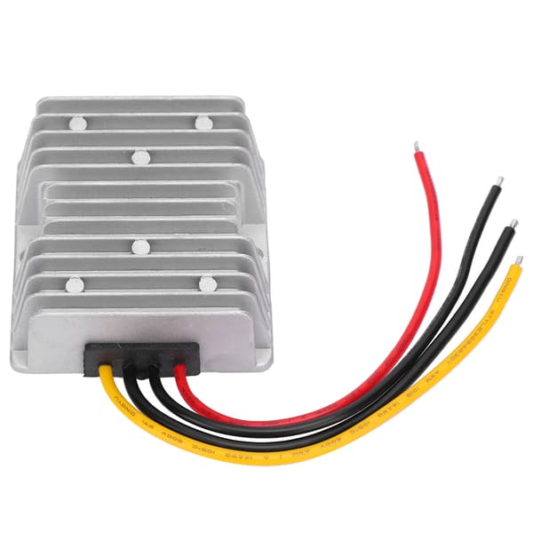 【NX】Strømomformer 24V til 13,8V 15A DC-DC vanntett modul aluminiumslegering + silikon