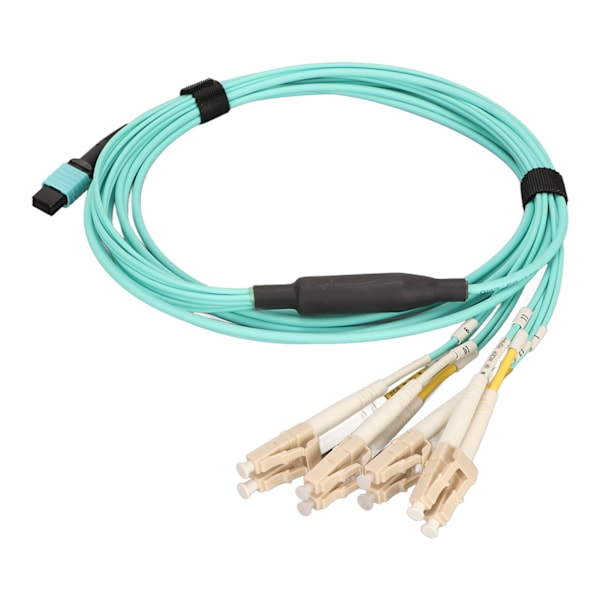 MPO til 8LC Fiber Patch-kabel 3,3yd Duplex MPO til 8LC LSZH Lavt Optisk Tap Stabil Overføring Fiberoptisk Patch-ledning