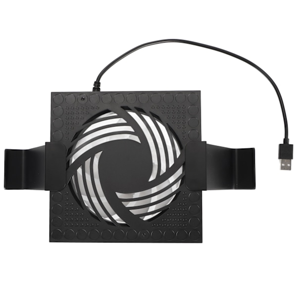 Kylfläkt Dammtät för Xbox Series X 2000RPM 13 RGB-ljuslägen Fläktkylsystem Förvarbart Gamepad-headset