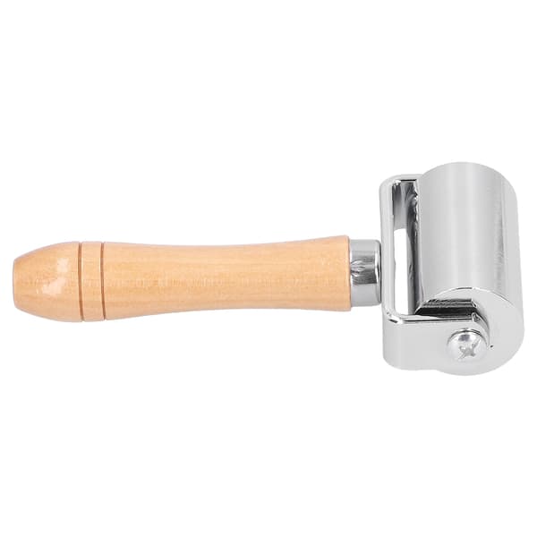 Läder Roller Press Edge Hand Working Bindemedel Lim Led Carving Tools Gör det själv Tillbehör60mm