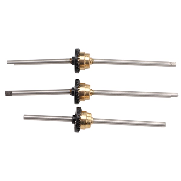 RC Fram-, Mitt- och Bakaxel Differential Kit för WPL C14 C24 C34 C44 B14 B16 B24 B36 1/16 RC Bil