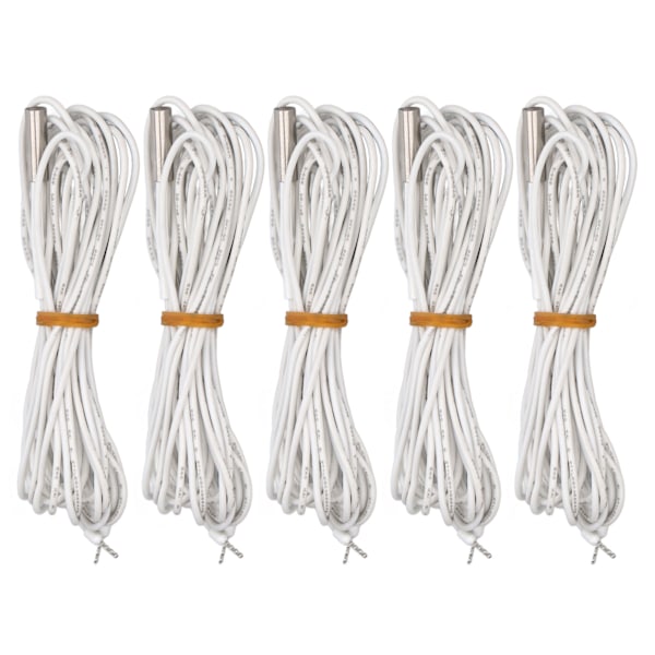 5 ST 24V 60W varmepatroner erstatning for rustfritt stålhode varmeelement 3D-skriver tilbehør 1 meter / 3,3 fot