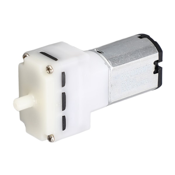 Mikroluftpumpe Mini Elmotor Miniatyr Vakuumbooster for Akvarium Oksygensirkulasjon Fiskedam DC3V