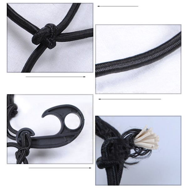 Biltag Bagagenet Elastisk Bungee Cargo Net Auto Bagageholdernet til SUV