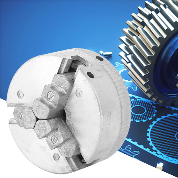 Z011 zinklegering 3-käft Chuck-tillbehör för minimetallsvarv