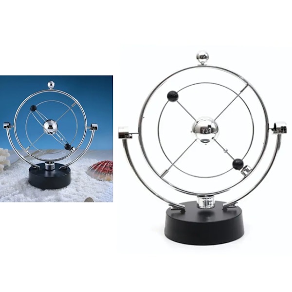 Planet Orbit Perpetual Motion Meter Klassisk magnetisk dekorativ svängbalansboll för skrivbord