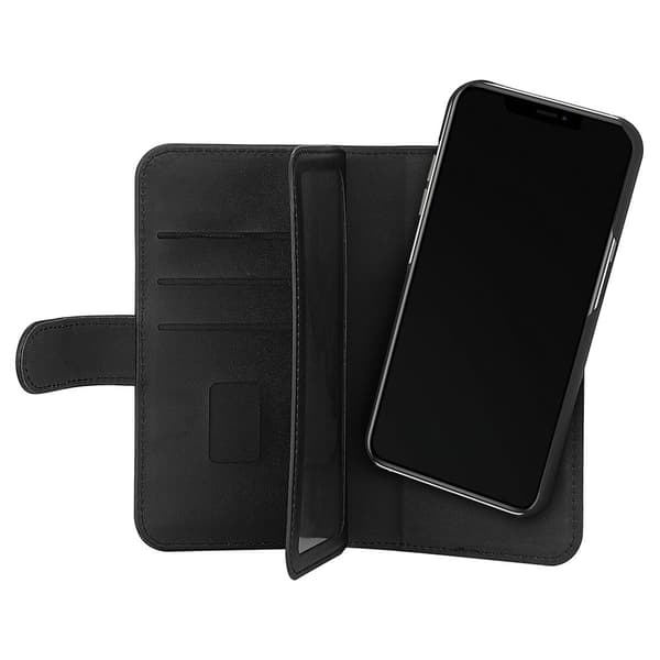Kompatibel med iPhone 13 Pro 2i1 Magnet Etui / Cover Multi-rum Sort 170