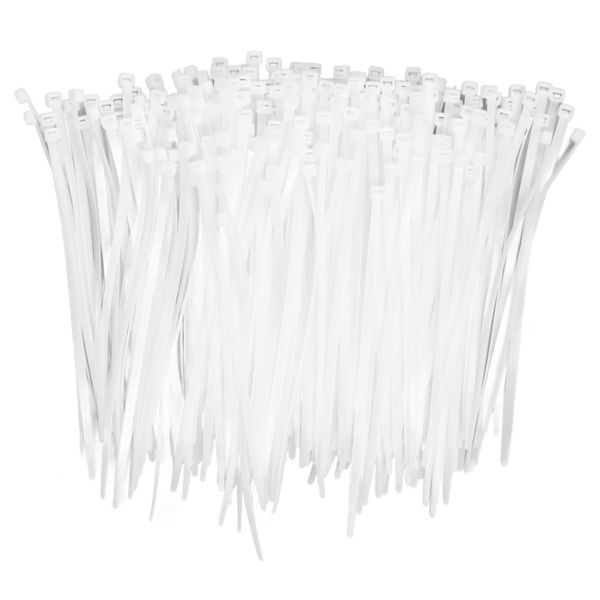 250 stk nylon kabelbindere vejrbestandige selvlukkende kabelbindere til hjemmekontorer 120 lbs 200 mm / 7.87in