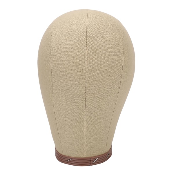 Canvas Block Hovedsæt med Stativ Nålbar til at lave Parykker Display Styling Mannequin 21in